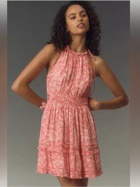 Anthropologie Somerset Mini Dress: Halter Edition - Size XS
